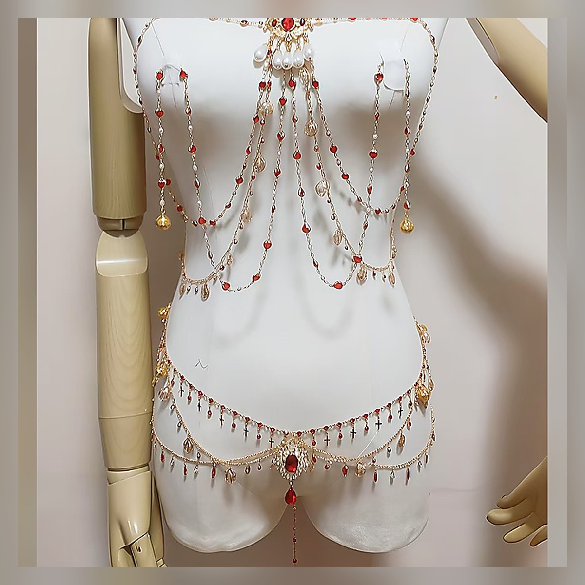 Rose Gold Body Chain - Image 4